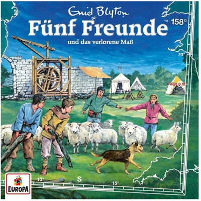 Europa Fünf Freunde158 - und das verlorene Mass, Hörbücher von Blyton, Enid Europa Fünf Freunde158 - und das verlorene Mass, Hörbücher von Blyton, Enid