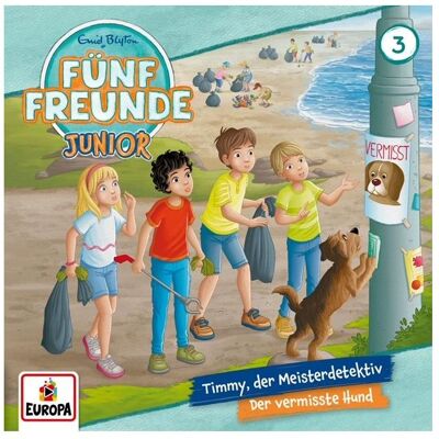 Europa Fünf Freunde Junior 3 - Timmy, der Meisterdetektiv/Der, Hörbücher von Enid Blyton Europa Fünf Freunde Junior 3 - Timmy, der Meisterdetektiv/Der, Hörbücher von Enid Blyton