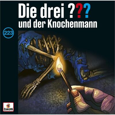 Europa Die drei DREI FRAGEZEICHEN 223 - und der Knochenmann, Hörbücher von Die drei ??? Europa Die drei DREI FRAGEZEICHEN 223 - und der Knochenmann, Hörbücher von Die drei ???
