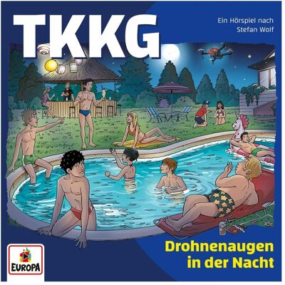 Sony Folge 232: Drohnenaugen in der Nacht, Hörbücher von TKKG Sony Folge 232: Drohnenaugen in der Nacht, Hörbücher von TKKG