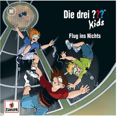 Europa Die drei DREI FRAGEZEICHEN kids 90 - Flug ins Nichts, Hörbücher von Ulf Blanck Europa Die drei DREI FRAGEZEICHEN kids 90 - Flug ins Nichts, Hörbücher von Ulf Blanck