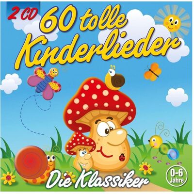 U16 60 Tolle Kinderlieder, Hörbücher von Kiddy Club U16 60 Tolle Kinderlieder, Hörbücher von Kiddy Club