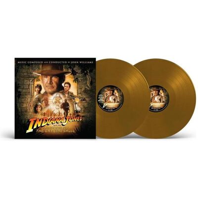 Disney Indiana Jones and the Kingdom of the Crystal Skull (2LP Bronze Vinyl), Schallplatten Disney Indiana Jones and the Kingdom of the Crystal Skull (2LP Bronze Vinyl), Schallplatten