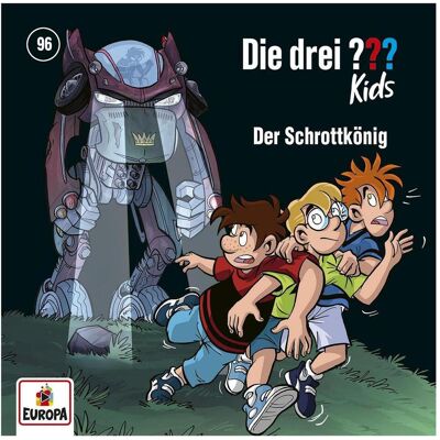 Europa Die drei DREI FRAGEZEICHEN Kids 96 - Der Schrottkönig, Hörbücher von Ulf Blanck Europa Die drei DREI FRAGEZEICHEN Kids 96 - Der Schrottkönig, Hörbücher von Ulf Blanck