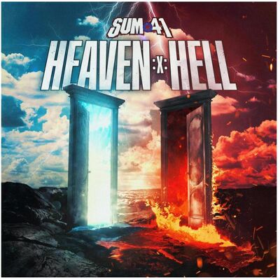 BMG Ariola Sum 41 * Heaven :x: Hell (IE Limited Edition Quad w/Blue Splatter Vinyl Record 2 LP), Schallplatten BMG Ariola Sum 41 * Heaven :x: Hell (IE Limited Edition Quad w/Blue Splatter Vinyl Record 2 LP), Schallplatten