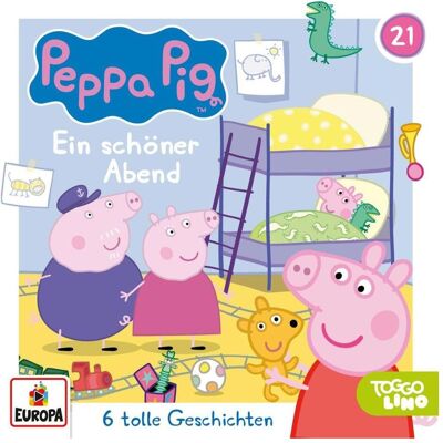 Europa Peppa Pig 21 - Ein schöner Abend, Hörbücher Europa Peppa Pig 21 - Ein schöner Abend, Hörbücher
