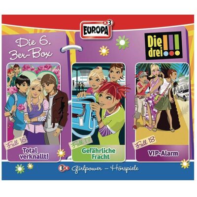 United Die drei!!!, 3er Box. Box.6, 3 Audio-CDs, Hörbücher von Vogel, Majavon United Die drei!!!, 3er Box. Box.6, 3 Audio-CDs, Hörbücher von Vogel, Majavon