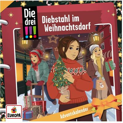 Europa Die drei!!! - Diebstahl im Weihnachtsdorf, Hörbücher Europa Die drei!!! - Diebstahl im Weihnachtsdorf, Hörbücher