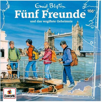 Europa Fünf Freunde 166 - und das vergiftete Geheimnis, Hörbücher von Enid Blyton Europa Fünf Freunde 166 - und das vergiftete Geheimnis, Hörbücher von Enid Blyton