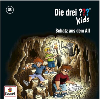 Europa Die drei DREI FRAGEZEICHEN kids 88 - Schatz aus dem All, Hörbücher von Ulf Blanck Europa Die drei DREI FRAGEZEICHEN kids 88 - Schatz aus dem All, Hörbücher von Ulf Blanck