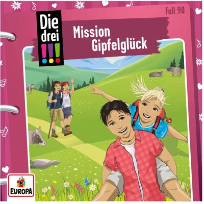 Europa Die drei DREI AUSRUFEZEICHEN 90 - Mission Gipfelglück, Hörbücher von Mira Sol Europa Die drei DREI AUSRUFEZEICHEN 90 - Mission Gipfelglück, Hörbücher von Mira Sol