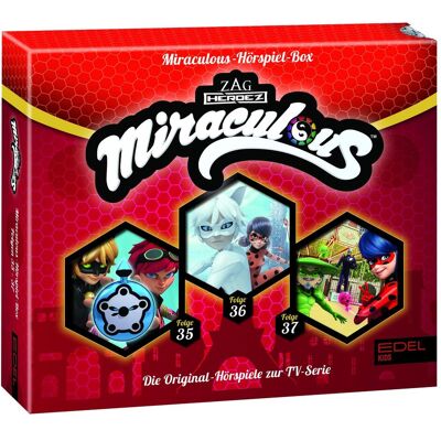 Edel:Kids Miraculous F35-37, Hörbücher Edel:Kids Miraculous F35-37, Hörbücher