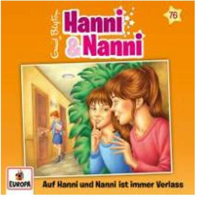 Europa Hanni und Nanni 76 - Auf Hanni und Nanni ist immer Verlass, Hörbücher von Enid, Blyton Europa Hanni und Nanni 76 - Auf Hanni und Nanni ist immer Verlass, Hörbücher von Enid, Blyton