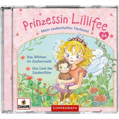 Sony Prinzessin Lillifee – Mein zauberhaftes Tierhotel (CD 4), Hörbücher von Monika Finsterbusch Sony Prinzessin Lillifee – Mein zauberhaftes Tierhotel (CD 4), Hörbücher von Monika Finsterbusch