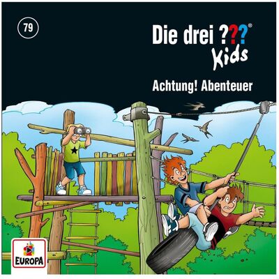 United Die drei??? Kids - Achtung, Abenteuer. Tl.79, 1 Audio-CD, Hörbücher von Boris Pfeiffer United Die drei??? Kids - Achtung, Abenteuer. Tl.79, 1 Audio-CD, Hörbücher von Boris Pfeiffer