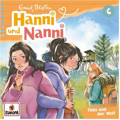 Europa Hanni und Nanni F.06 - Tilda und der Wolf (Neue Abenteuer), Hörbücher von Enid Blyton Europa Hanni und Nanni F.06 - Tilda und der Wolf (Neue Abenteuer), Hörbücher von Enid Blyton