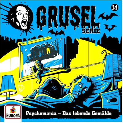 Europa Gruselserie F.14 Psychomania - Das lebende Gemälde, Hörbücher Europa Gruselserie F.14 Psychomania - Das lebende Gemälde, Hörbücher