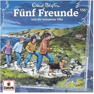 Europa Fünf Freunde 156 - und die verlassene Villa, Hörbücher von Enid Blyton Europa Fünf Freunde 156 - und die verlassene Villa, Hörbücher von Enid Blyton