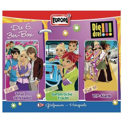 United Die drei!!!, 3er Box. Box.6, 3 Audio-CDs, Hörbücher von Vogel, Majavon United Die drei!!!, 3er Box. Box.6, 3 Audio-CDs, Hörbücher von Vogel, Majavon