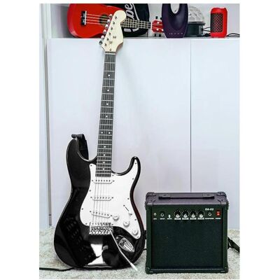 NN EG SET BK Gitarren Set E-Gitarre st (E-Gitarre), Gitarre NN EG SET BK Gitarren Set E-Gitarre st (E-Gitarre), Gitarre