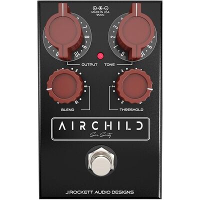 J. Rockett Audio Designs Compressore Airchild Six Sixty (E-Gitarre), Effektpedal, Schwarz J. Rockett Audio Designs Compressore Airchild Six Sixty (E-Gitarre), Effektpedal, Schwarz