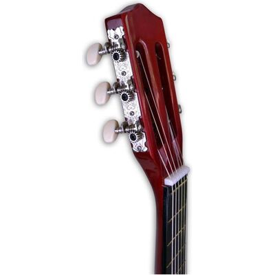 Bontempi Holzgitarre mit 6-saitigem Schultergurt und Tasche (Deutsch) Bontempi Holzgitarre mit 6-saitigem Schultergurt und Tasche (Deutsch)