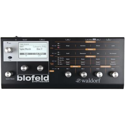 Waldorf Blofeld Desktop, Synthesizer, Schwarz Waldorf Blofeld Desktop, Synthesizer, Schwarz