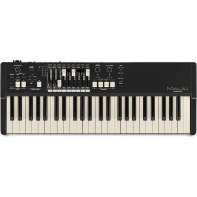 Hammond M-SOLO Schwarzer Drawbar Orgel/Synthesizer (M-SOLO) (49 Tasten), Keyboard, Schwarz Hammond M-SOLO Schwarzer Drawbar Orgel/Synthesizer (M-SOLO) (49 Tasten), Keyboard, Schwarz