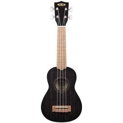 KALA Black Satin Mahogany Soprano Ukulele No Binding w/ Bag (Sopran, Soprano), Ukulele, Schwarz KALA Black Satin Mahogany Soprano Ukulele No Binding w/ Bag (Sopran, Soprano), Ukulele, Schwarz