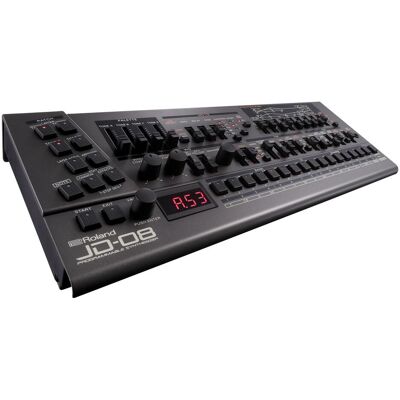 Roland JD-08 Sound Module, Synthesizer, Rot, Schwarz Roland JD-08 Sound Module, Synthesizer, Rot, Schwarz