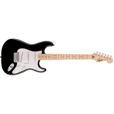 Fender Sonic Stratocaster MN Black elektrische gitaar (E-Gitarre, Pappel), Gitarre, Schwarz Fender Sonic Stratocaster MN Black elektrische gitaar (E-Gitarre, Pappel), Gitarre, Schwarz