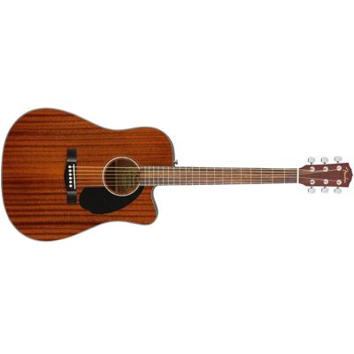Fender Classic Design CD-60SCE All Mahogany elektrisch-akoestische westerngitaar (Westerngitarre, Griffbrett: Walnuss, Hals: Mahagoni, Korpus: Mahagoni), Gitarre, Braun Fender Classic Design CD-60SCE All Mahogany elektrisch-akoestische westerngitaar (Westerngitarre, Griffbrett: Walnuss, Hals: Mahagoni, Korpus: Mahagoni), Gitarre, Braun