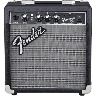 Fender Frontman 10G (Gitarre, 10 W), Instrumentenverstärker, Schwarz, Silber Fender Frontman 10G (Gitarre, 10 W), Instrumentenverstärker, Schwarz, Silber