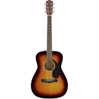 Fender CC-60S Concert, 3 Color Sunburst (Konzertgitarre, Mahagoni (Boden und Zargen), Massive Fichtendecke, Palisander (Griffbrett)), Gitarre, Braun Fender CC-60S Concert, 3 Color Sunburst (Konzertgitarre, Mahagoni (Boden und Zargen), Massive Fichtendecke, Palisander (Griffbrett)), Gitarre, Braun