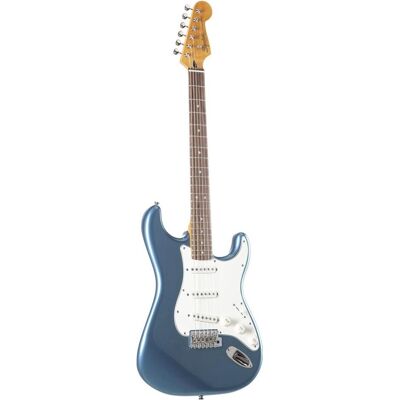 Fender Classic Vibe 60s Stratocaster Lake Placid Blue (E-Gitarre, Griffbrett: Indisches Lorbeerholz, Hals: Ahorn, Korpus: Nato), Gitarre, Blau Fender Classic Vibe 60s Stratocaster Lake Placid Blue (E-Gitarre, Griffbrett: Indisches Lorbeerholz, Hals: Ahorn, Korpus: Nato), Gitarre, Blau
