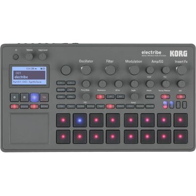 Korg electribe sampler, Synthesizer, Rot, Grau Korg electribe sampler, Synthesizer, Rot, Grau