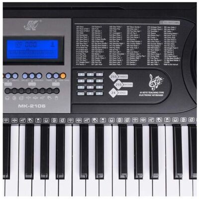 No Name MK 2106 KEYBOARD Kinderorgeltasten für den Unterricht (61 Tasten), Keyboard, Schwarz No Name MK 2106 KEYBOARD Kinderorgeltasten für den Unterricht (61 Tasten), Keyboard, Schwarz