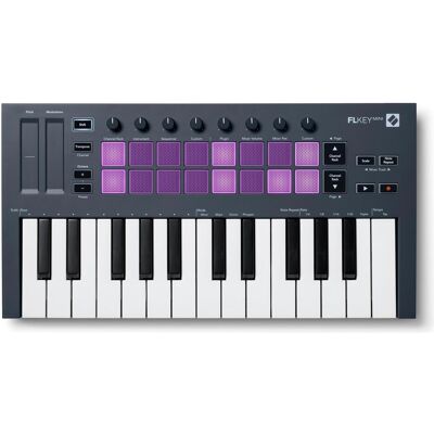 novation FL Keys Mini (Keyboard), MIDI Controller, Schwarz novation FL Keys Mini (Keyboard), MIDI Controller, Schwarz