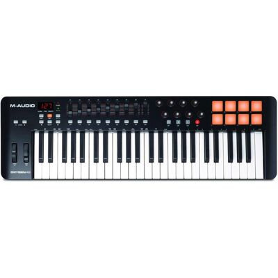 M-Audio Oxygen 49 MKV (Keyboard), MIDI Controller, Schwarz M-Audio Oxygen 49 MKV (Keyboard), MIDI Controller, Schwarz