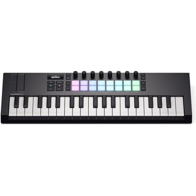 novation Launchkey Mini 37 Mk4 (Keyboard), MIDI Controller, Weiss, Schwarz novation Launchkey Mini 37 Mk4 (Keyboard), MIDI Controller, Weiss, Schwarz