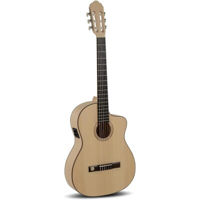 Gewa Pro Natura Silver Samba (Konzertgitarre, Decke: Fichte, Griffbrett: Akazie, Hals: Ahorn, Korpus: Ahorn, Steg: Akazie), Gitarre Gewa Pro Natura Silver Samba (Konzertgitarre, Decke: Fichte, Griffbrett: Akazie, Hals: Ahorn, Korpus: Ahorn, Steg: Akazie), Gitarre