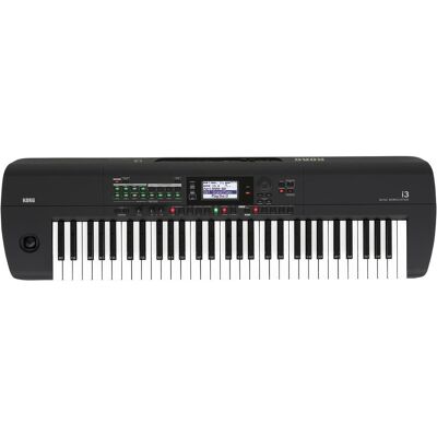 Korg Workstation, Arranger i3, 61 Tasten, schwarz (61 Tasten), Keyboard, Schwarz Korg Workstation, Arranger i3, 61 Tasten, schwarz (61 Tasten), Keyboard, Schwarz