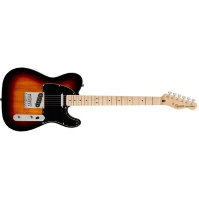Fender Affinity Series Telecaster 3-Color Sunburst elektrische gitaar (E-Gitarre, Ahorn, Knochen, Pappelholz), Gitarre, Mehrfarbig, Braun Fender Affinity Series Telecaster 3-Color Sunburst elektrische gitaar (E-Gitarre, Ahorn, Knochen, Pappelholz), Gitarre, Mehrfarbig, Braun