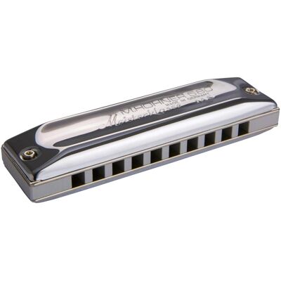 Hohner Meisterklasse A-Dur (Mundharmonika), Blasinstrumente, Silber Hohner Meisterklasse A-Dur (Mundharmonika), Blasinstrumente, Silber