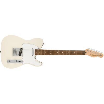 Fender Affinity Series Telecaster Olympic White elektrische gitaar (E-Gitarre, Bone, Maple, Poplar, Steel), Gitarre, Weiss Fender Affinity Series Telecaster Olympic White elektrische gitaar (E-Gitarre, Bone, Maple, Poplar, Steel), Gitarre, Weiss