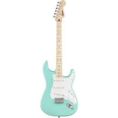 Squier Sonic Stratocaster HT LRL (E-Gitarre, Ahorn, Poplar, Synthetischer Knochen), Gitarre, Blau Squier Sonic Stratocaster HT LRL (E-Gitarre, Ahorn, Poplar, Synthetischer Knochen), Gitarre, Blau