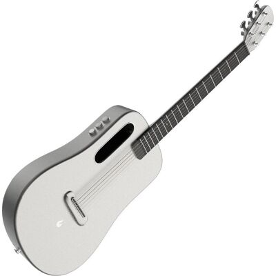 Lava Music Gitarre Me Air 36 Zoll Silver (Akustik Gitarre, Airsonic Kohlefaser-Verbundstoff, High pressure laminate (HPL)), Gitarre, Silber Lava Music Gitarre Me Air 36 Zoll Silver (Akustik Gitarre, Airsonic Kohlefaser-Verbundstoff, High pressure laminate (HPL)), Gitarre, Silber