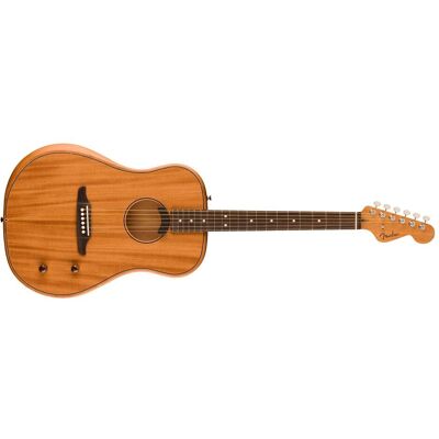 Fender Highway Series Dreadnought RW All-Mahogany elektrisch-akoestische westerngitaar met deluxe gigbag (Akustik Gitarre, Mahagoni, Rosewood), Gitarre, Braun Fender Highway Series Dreadnought RW All-Mahogany elektrisch-akoestische westerngitaar met deluxe gigbag (Akustik Gitarre, Mahagoni, Rosewood), Gitarre, Braun