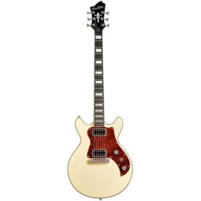 Hagstrom E-Gitarre, Megin, Creme (E-Gitarre, Mahagoni (Hals), Mahagoni (Korpus)), Gitarre, Weiss Hagstrom E-Gitarre, Megin, Creme (E-Gitarre, Mahagoni (Hals), Mahagoni (Korpus)), Gitarre, Weiss