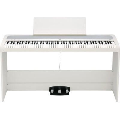 Korg Digitalpiano, B2+&Stand, USB-C, weiss (88 Tasten), Keyboard, Weiss Korg Digitalpiano, B2+&Stand, USB-C, weiss (88 Tasten), Keyboard, Weiss